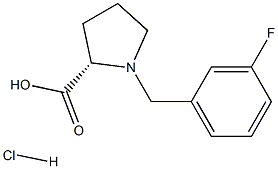 (S)-alpha-(3-fluoro-benzyl)-proline hydrochloride