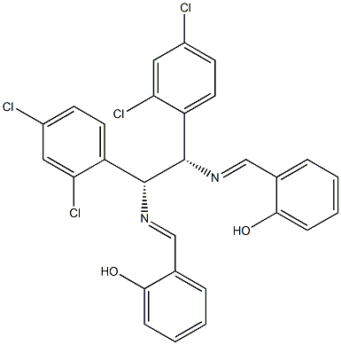 PHENOL, 2,2''-[[1,2-BIS(2,4-DICHLOROPHENYL)1,2-ETHANEDIYL]BIS(NITRILOMETHYLIDYNE)]BIS- R,S