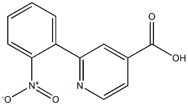 2-(2-Nitrophenyl)-isonicotinic acid Structure