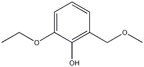2-ethoxy-6-(methoxymethyl)phenol 结构式