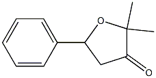  2,2-dimethyl-5-phenyl-oxolan-3-one