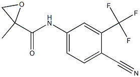 4-Cyano-N-(2,3-epoxy-2-methylpropionyl) -3-trifluormethylanilin