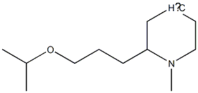 (3-Isopropoxy-propyl)-(1-methyl-piperidin-4-yl)- Structure