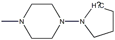 (4-Methyl-piperazin-1-yl)-(S)-pyrrolidin-2-yl- Structure