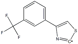 [4-(3-Trifluoromethyl-phenyl)-thiazol-2-yl]- 化学構造式