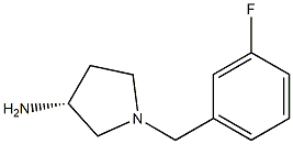 (3R)-1-(3-fluorobenzyl)pyrrolidin-3-amine