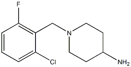 1-(2-chloro-6-fluorobenzyl)piperidin-4-amine Structure