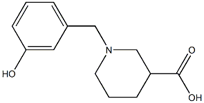 1-(3-hydroxybenzyl)piperidine-3-carboxylic acid