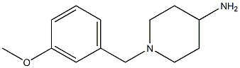 1-(3-methoxybenzyl)piperidin-4-amine Structure