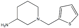 1-(thiophen-2-ylmethyl)piperidin-3-amine Structure