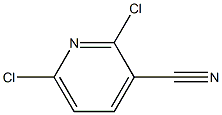 2,6-二氯吡啶-3-甲腈,97%,,结构式
