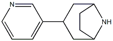 3-pyridin-3-yl-8-azabicyclo[3.2.1]octane Structure