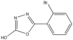 5-(2-bromophenyl)-1,3,4-oxadiazol-2-ol Structure