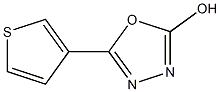  5-thiophen-3-yl-1,3,4-oxadiazol-2-ol