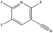 2,5,6-TRIFLUORO-NICOTINONITRILE Struktur