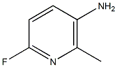 5-AMINO-2-FLUORO-6-METHYLPYRIDINE Structure