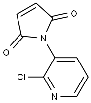 N-(2-CHLOROPYRIDINE-3-YL)MALEIMIDE 结构式