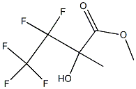 METHYL 3,3,4,4,4-PENTAFLUORO-2-HYDROXY-2-METHYLBUTYRATE Structure