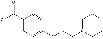 4-(2-piperidin-1-ylethoxy)benzoyl chloride