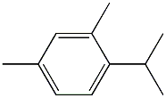 1,3-dimethyl-4-isopropylbenzene 化学構造式