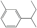 1-methyl-3-sec-butylbenzene Structure