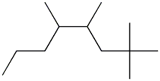 2,2,4,5-tetramethyloctane 结构式