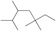 2,3,5,5-tetramethylheptane Structure