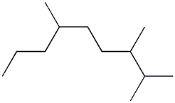 2,3,6-trimethylnonane 结构式