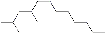 2,4-dimethyldodecane Structure
