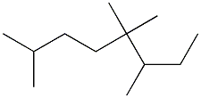 2,5,5,6-tetramethyloctane Structure