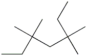 3,3,5,5-tetramethylheptane,,结构式