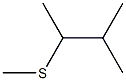 3,4-dimethyl-2-thiapentane,,结构式