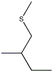 4-methyl-2-thiahexane 化学構造式