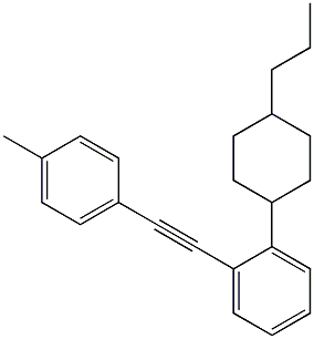  1-METHYL-4-[(4-PROPYLCYCLOHEXYL PHENYL)ETHYNYL]BENZENE