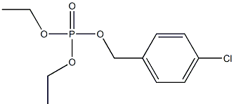 4-CHLOROBENZYL PHOSPHORIC ACID DIETHYL ESTER 化学構造式