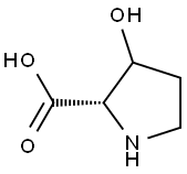 L-HYDROXPROLINE 化学構造式