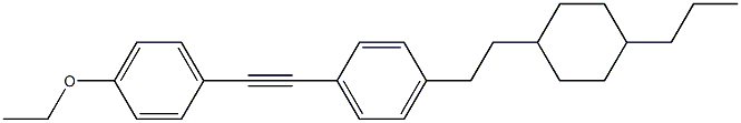  1-[4-ETHOXY(PHENYLETHYNYL)]-4-[2-(4-PROPYLCYCLOHEXYL)ETHYL]BENZENE