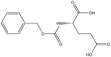 N-CBZ GLUTAMIC ACID Struktur