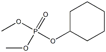 CYCLOHEXYL DIMETHYL PHOSPHATE Struktur