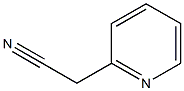 PYRIDYLACETONITRILE 化学構造式