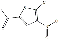 5-ACETYL-2-CHLORO-3-NITROTHIOPHENE Structure