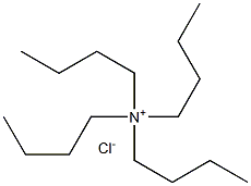 TETRA-N-BUTYLAMMONIUM CHLORIDE (50% SOLUTION) Structure