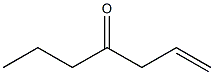 1-庚烯-4-酮 结构式