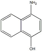 4-羥-1-萘胺 结构式