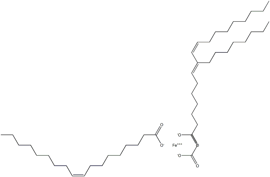 iron(III) oleate Structure