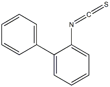 isothiocyanic acid p-biphenylyl ester Structure