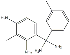 tetraamino-3,3'-dimethyl-diphenylmethane Struktur