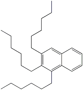 trihexylnaphthalene