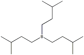 三異戊硼[烷], , 结构式