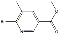 2-溴-5-甲酸甲酯吡啶,,结构式